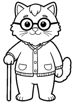 Famille Chat, grand-père