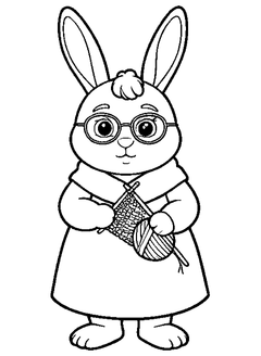 Famille Lapin, grand-mère