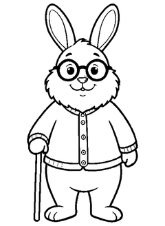 Famille Lapin, grand-père