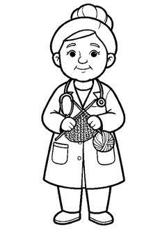 Famille Médecin, grand-mère