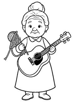 Famille Musicien, grand-mère