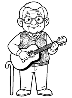 Famille Musicien, grand-père