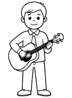 Famille Musicien, père