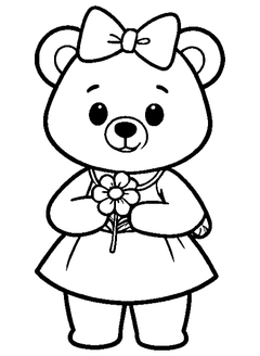 Famille Ours, fille