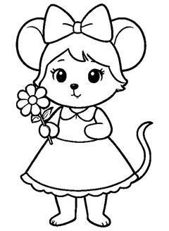 Famille Souris, fille